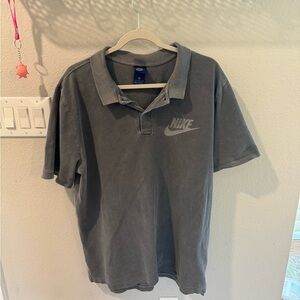 Grey Nike Polo XL